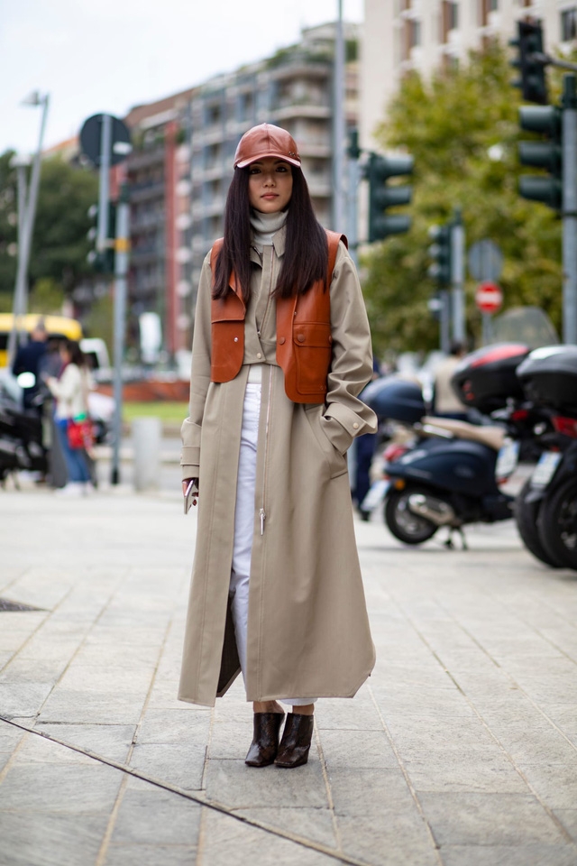 Chất liệu da nhuộm phủ sóng Milan Fashion Week - Ảnh 6.