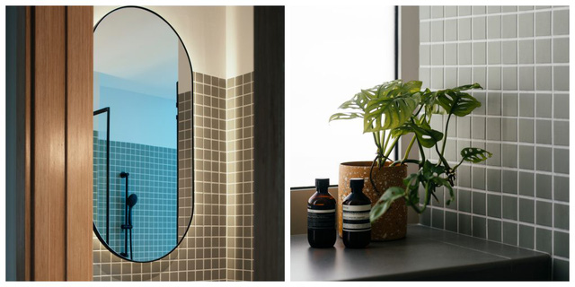 Những đường cong mềm mại trong căn hộ tông màu lạnh - Ảnh 8.