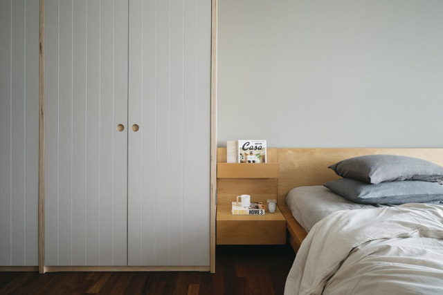 Những đường cong mềm mại trong căn hộ tông màu lạnh - Ảnh 6.