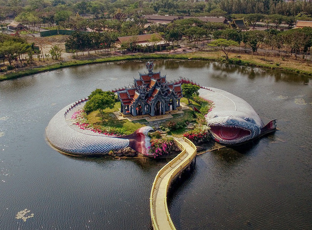 Muang Boran: thành phố cổ xưa giữa Bangkok - Ảnh 1.