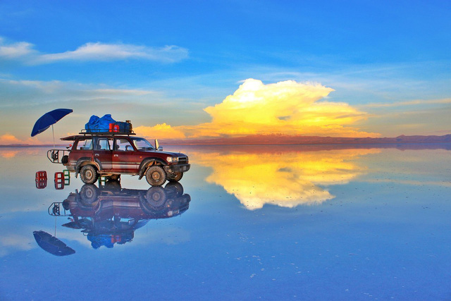 Check-in đường chân trời ở Bolivia - Ảnh 1.