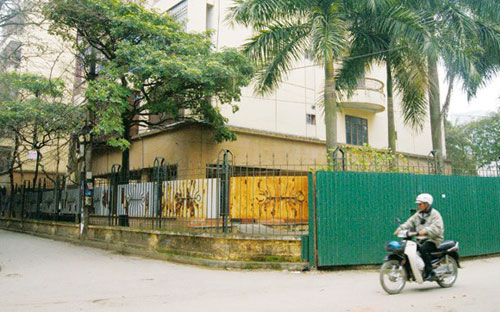 Khu nhà công vụ ở Hoàng Cầu - Hà Nội.<br>
