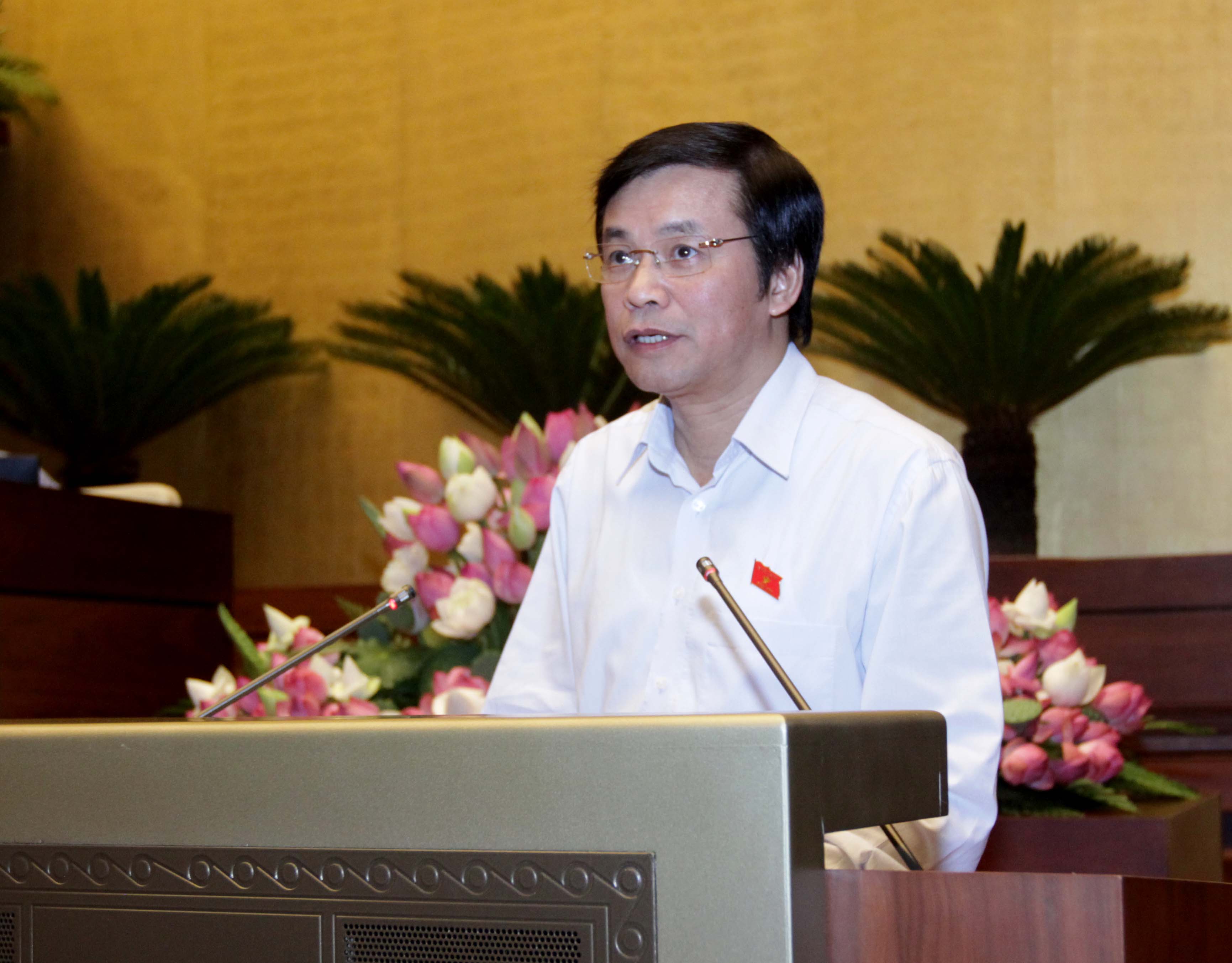 Chủ nhiệm Văn phòng Quốc hội Nguyễn Hạnh Phúc.