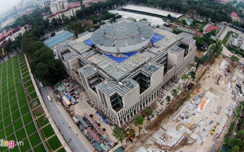 Công trình dự kiến sẽ được vận hành thử vào đầu tháng 10/2014.