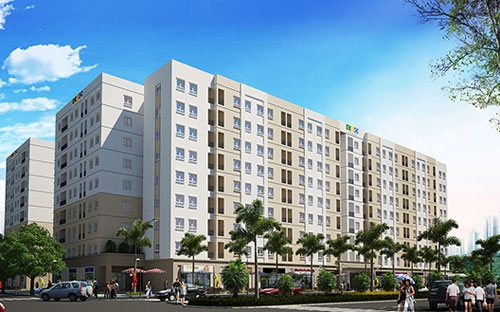 Phối cảnh dự án Bamboo Garden tại khu đô thị Sunny Garden City.<br>