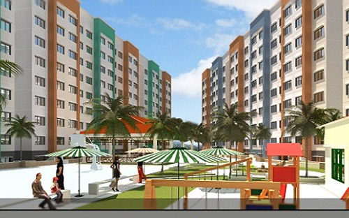 Nhà ở xã hội Blue House, Đà Nẵng (Quận Sơn Trà) - công trình sử dụng sản phẩm Mova.