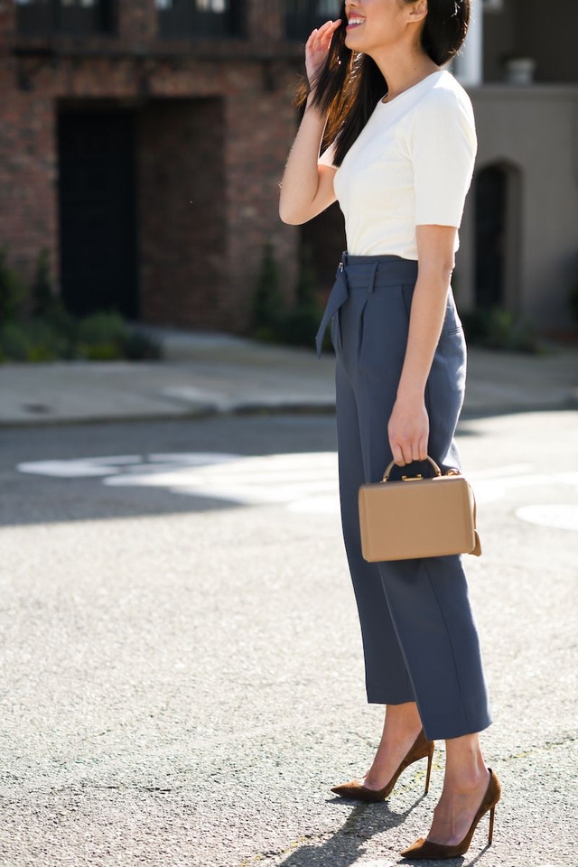 Mỗi phụ nữ đều là một fashionista nơi công sở - Ảnh 5.