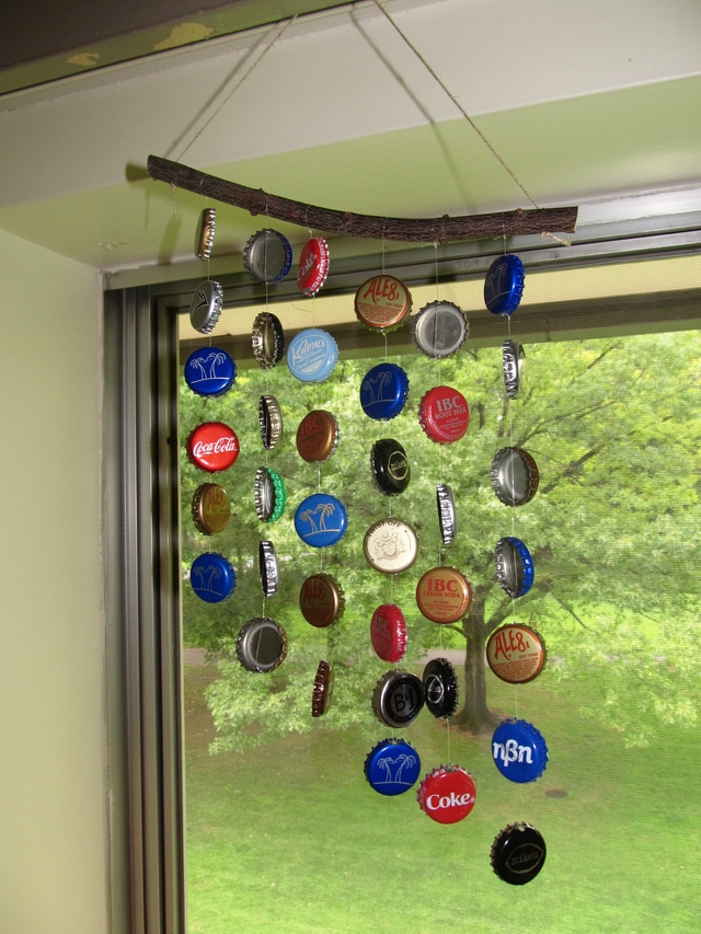 Tự làm chuông gió từ vật liệu tái chế cho mùa hè thêm mát rượi - Ảnh 6.