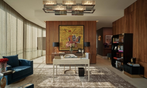 Căn hộ penthouse xa xỉ nhìn ra sông Sài Gòn