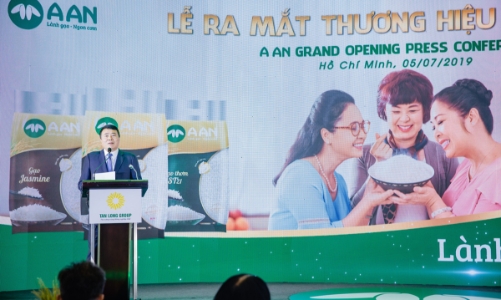 Tập đoàn Tân Long ra mắt thương hiệu gạo A An