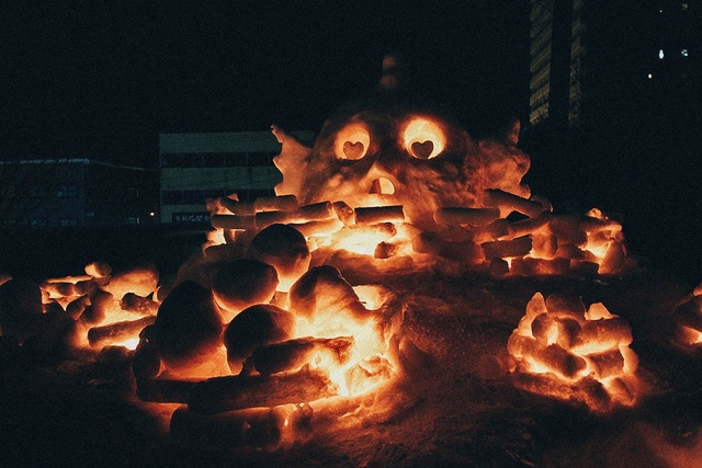 Đến Hokkaido ngắm lễ hội ánh sáng Otaru - Ảnh 7.