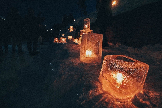 Đến Hokkaido ngắm lễ hội ánh sáng Otaru - Ảnh 11.