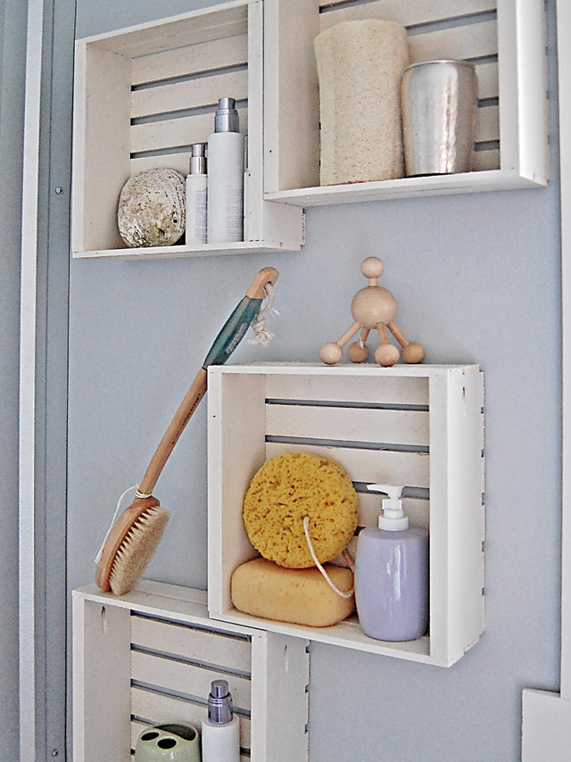 10 ý tưởng để tự décor phòng tắm nhỏ - Ảnh 8.