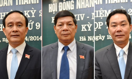 Thủ tướng phê chuẩn 3 phó chủ tịch Hà Nội