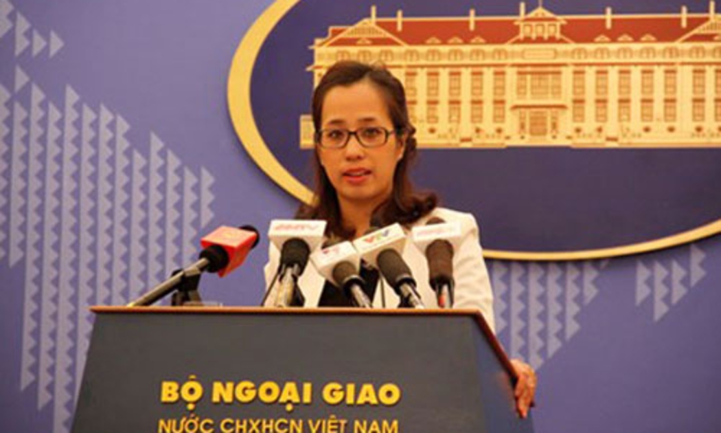 Phó phát ngôn Bộ Ngoại giao Phạm Thu Hằng.<br>