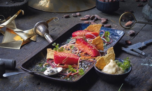 Thực đơn 7 món sử dụng gia vị là... chocolate