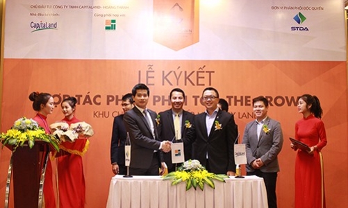 CapitaLand - Hoàng Thành và STDA “bắt tay” hợp tác