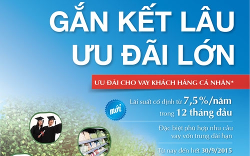 Chương trình áp dung Từ 13/7/2015 đến hết ngày 30/9/2015.