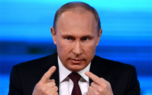Tổng thống Nga Vladimir Putin - Ảnh: Getty.<br>