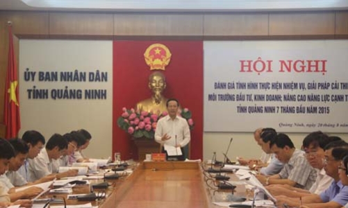 Quảng Ninh nhấn mạnh “cải thiện thực chất” môi trường đầu tư