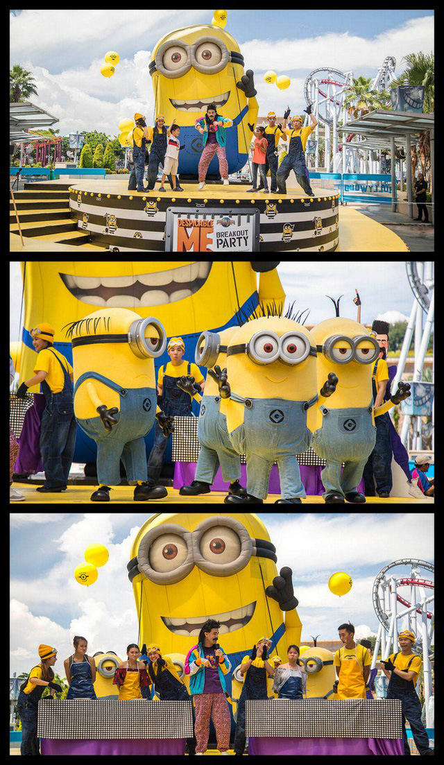 “Vui quậy” hết cỡ cùng Minion tại công viên Universal Studios Singapore - Ảnh 3.