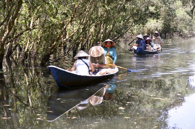 Mùa thu về miền Tây ngắm rừng tràm Trà Sư - Ảnh 2.