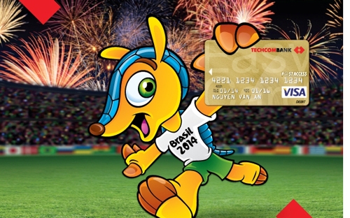 Hãy tận hưởng một mùa hè nóng bỏng, sôi động với giải bóng đá lớn nhất 
hành tinh và những phút giây mua sắm vui vẻ rộn ràng bên gia đình, bạn 
bè cùng Techcombank. <br><i><br></i>