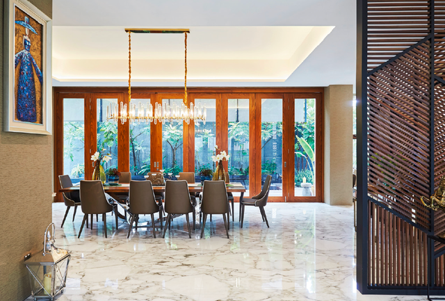 Nhà nghỉ cuối tuần đẹp như resort dù diện tích nhỏ - Ảnh 7.