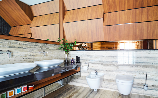 Nhà nghỉ cuối tuần đẹp như resort dù diện tích nhỏ - Ảnh 10.