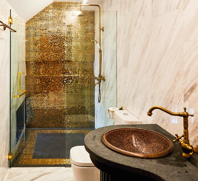 Nhà nghỉ cuối tuần đẹp như resort dù diện tích nhỏ - Ảnh 12.