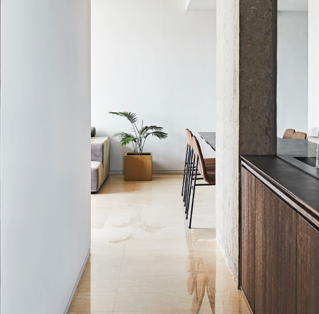 Căn hộ gọn gàng và tối giản như chưa có người ở - Ảnh 2.