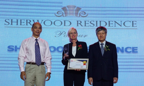 SHERWOOD RESIDENCE ĐƯỢC VINH DANH TRONG Top 100 SẢN PHẨM VÀ DỊCH VỤ HÀNG ĐẦU Việt Nam