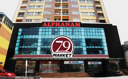 Siêu thị của Alphanam tại 47 Vũ Trọng Phụng, Hà Nội.<br>