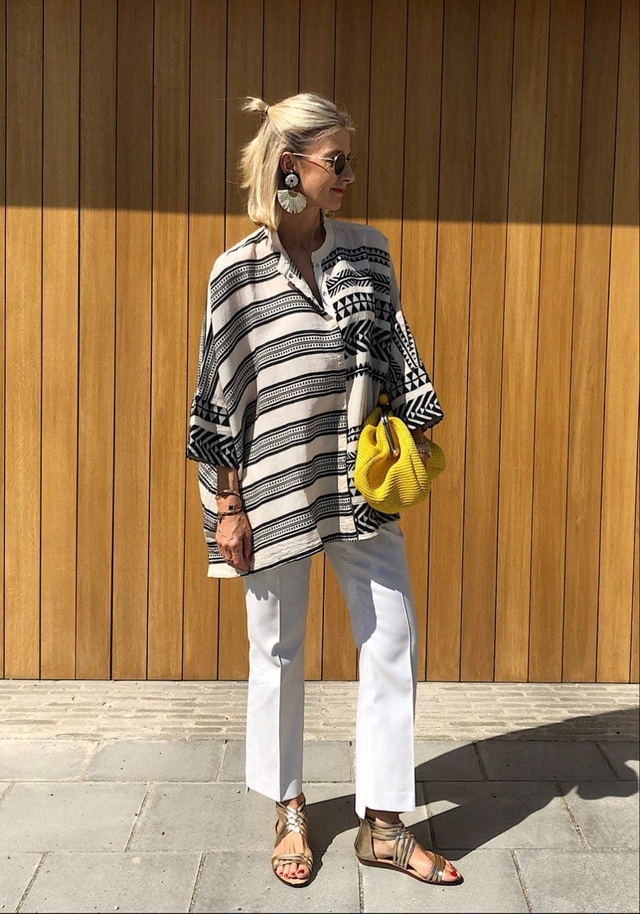 Sơ mi oversized cho mùa hè cá tính - Ảnh 9.