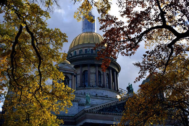 Ngắm mùa thu vàng ở cố đô của nước Nga - Ảnh 11.