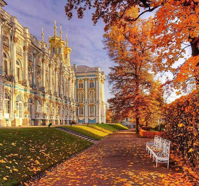 Ngắm mùa thu vàng ở cố đô của nước Nga - Ảnh 12.