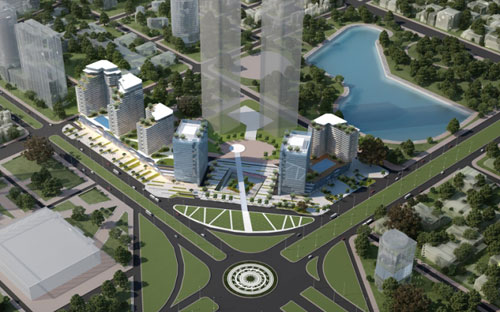 Phối cảnh dự án StarCity Center.<br>