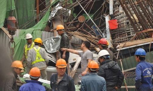 Lại tai nạn nghiêm trọng tại dự án đường sắt trên cao Hà Nội 