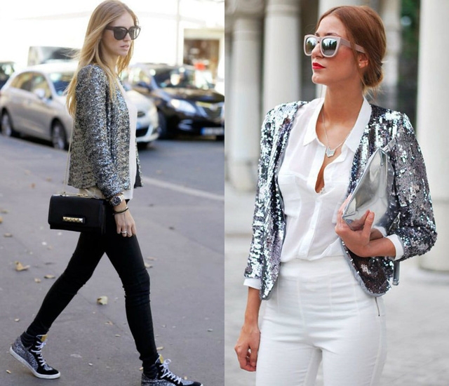 Biến một bộ đồ công sở thành trang phục dự tiệc - Ảnh 5.