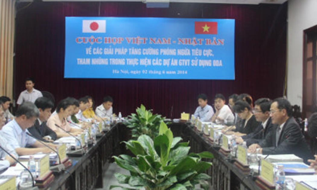 Đây là cuộc họp thứ hai giữa Việt Nam và Nhật Bản về giải pháp tăng cường phòng ngừa tiêu cực, tham nhũng trong việc thực hiện các dự án giao thông vận tải sử dụng vốn vay ODA của Chính phủ Nhật Bản.