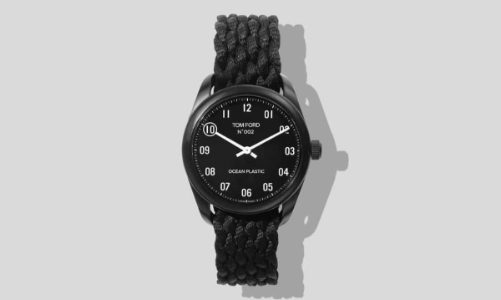 Tom Ford giới thiệu mẫu đồng hồ từ rác thải nhựa