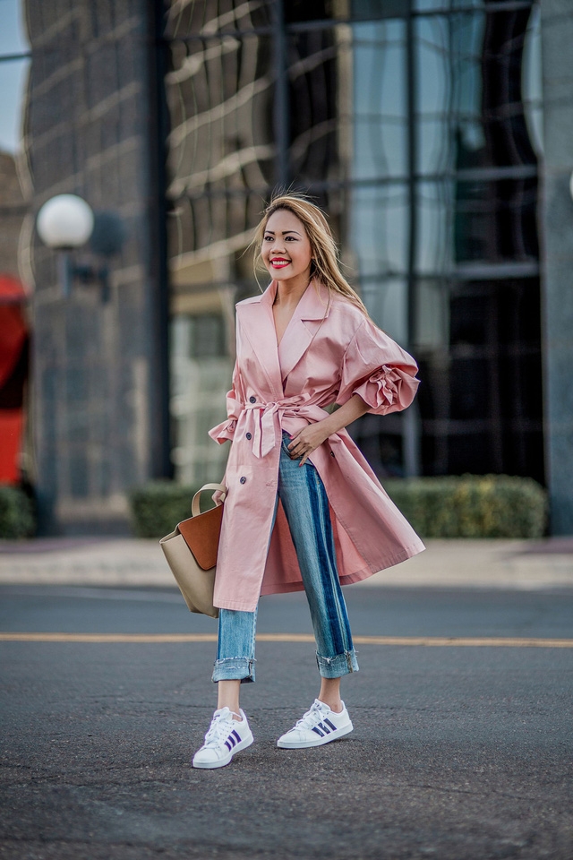 Chọn trench coat hợp dáng cho phụ nữ thấp nhỏ - Ảnh 11.
