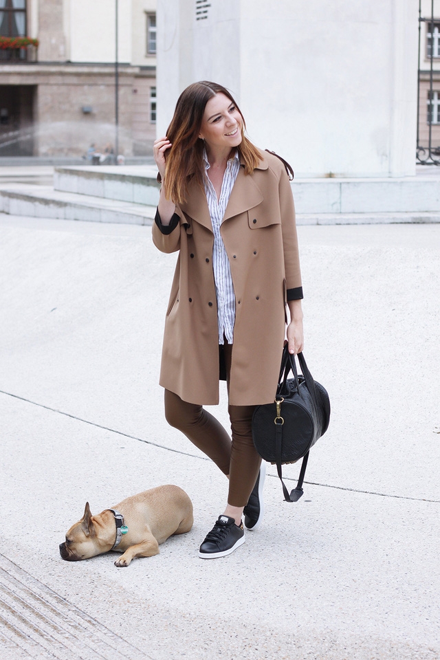 Chọn trench coat hợp dáng cho phụ nữ thấp nhỏ - Ảnh 3.
