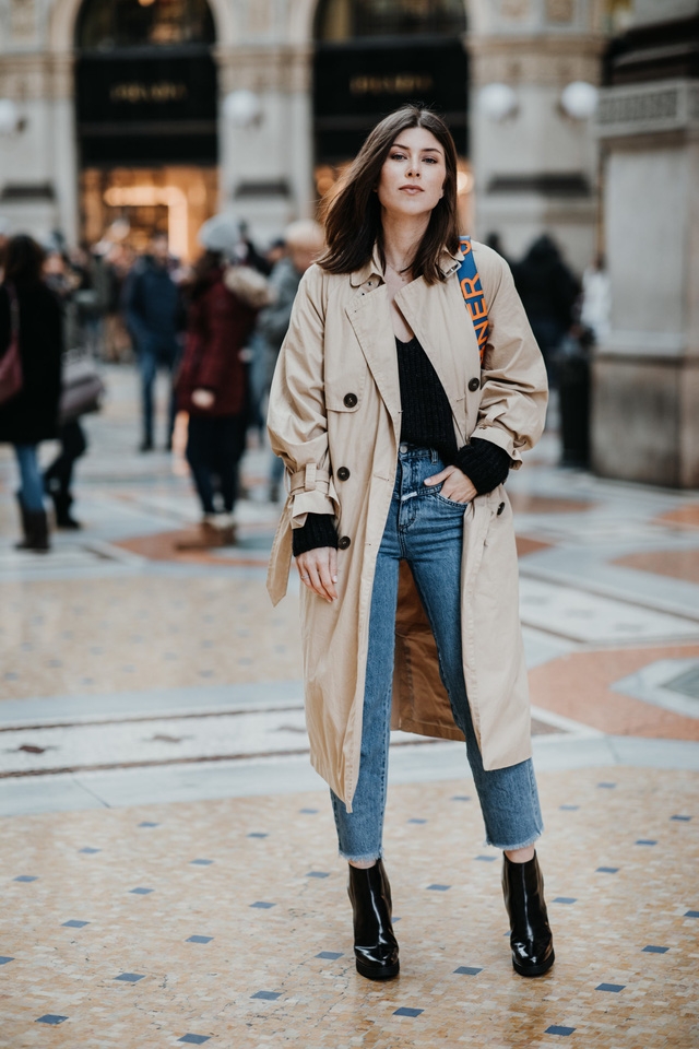 Chọn trench coat hợp dáng cho phụ nữ thấp nhỏ - Ảnh 5.