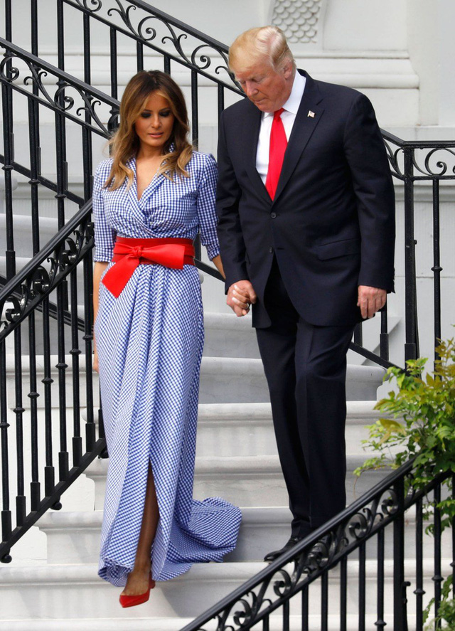 Melania Trump: đệ nhất phu nhân có gu thời trang sành điệu - Ảnh 6.