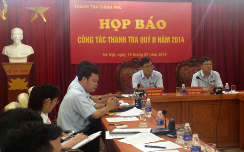 Thanh tra Chính phủ cho biết đã gặp khó khăn và lúng túng khi tiến hành thanh tra tại VCCI.<br>