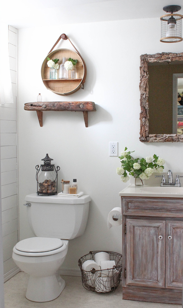 10 ý tưởng để tự décor phòng tắm nhỏ - Ảnh 9.