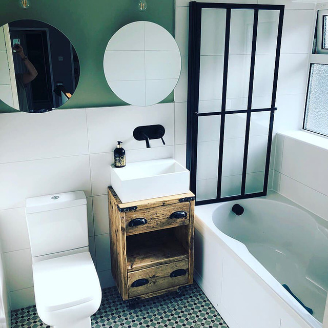 6 ghi nhớ nếu bạn muốn tái sử dụng đồ nội thất cũ cho phòng tắm - Ảnh 7.