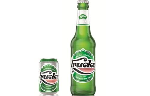 Diện mạo mới đầy ấn tượng của lon, chai Huda Bạc 300ml.