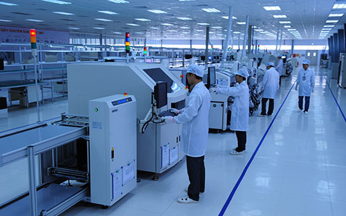 Trung tâm sản xuất điện tử của Viettel.